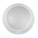 9 in. LED Disc Ceiling Light, Wet Listed in White 