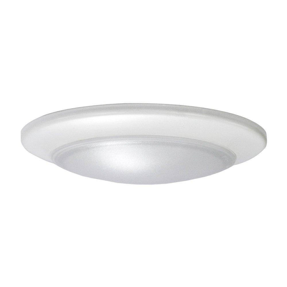 6 in. LED Disc Ceiling Light 5CCT, Wet Listed in White 