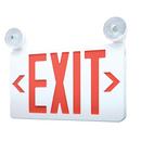 12 in. Standard LED Red Exit Emergency Combo Light 