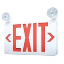 12 in. Red LED High Output Remote Capable Exit Emergency Combo Light 