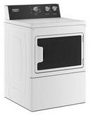 Maytag White 27 x 29-1/4 in. 240V 7.4 cu. ft. Electric Front Load Dryer 