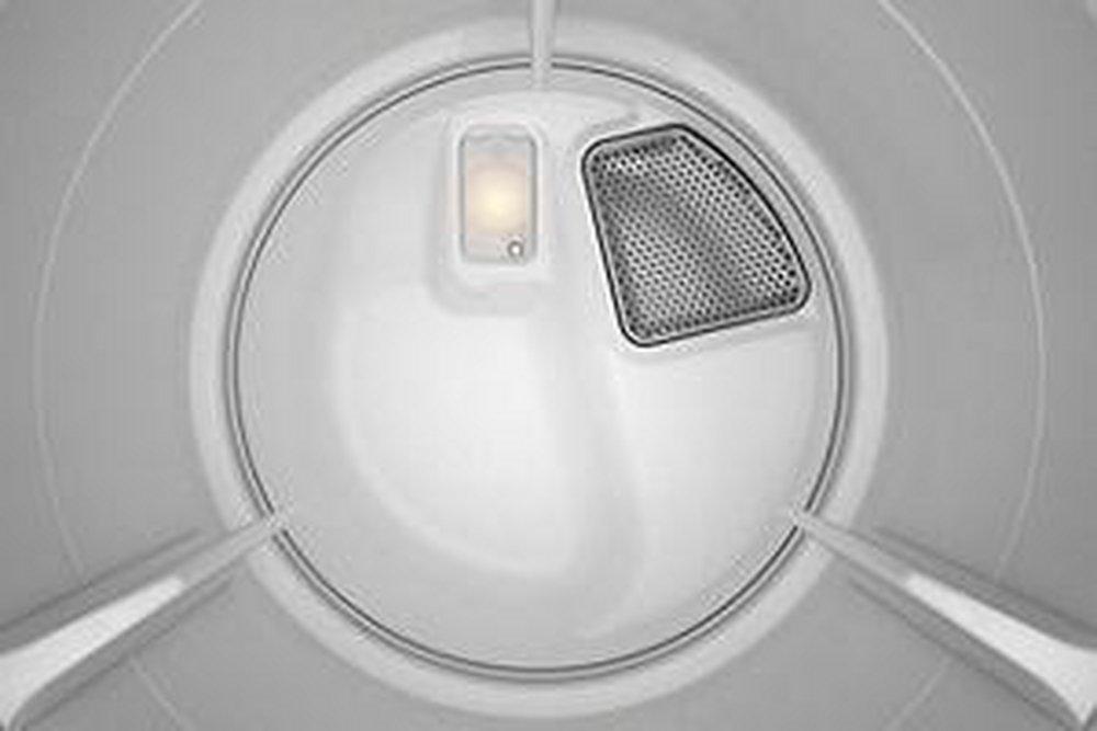 Maytag White 27 x 29-1/4 in. 240V 7.4 cu. ft. Electric Front Load Dryer 