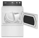 Maytag White 27 x 29-1/4 in. 240V 7.4 cu. ft. Electric Front Load Dryer 