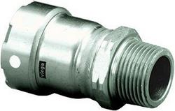 1-1/4 in. Press x MPT 304 Stainless Steel Adapter