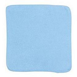 12 x 12 in. Microfiber Cloth in Blue (Pack of 24)
