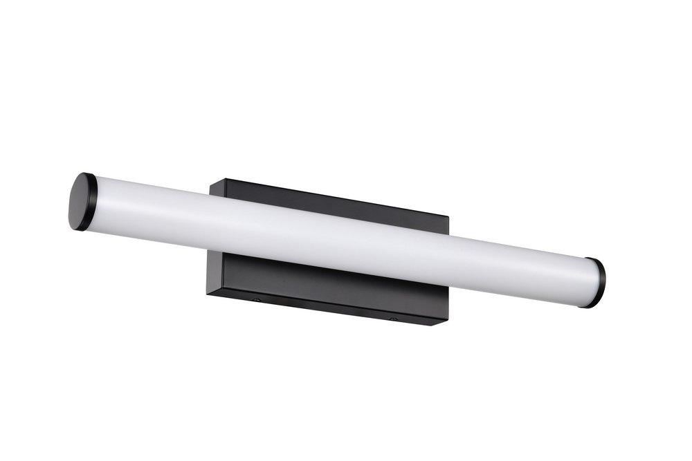 24 in. LED Vanity Fixture in Matte Black 