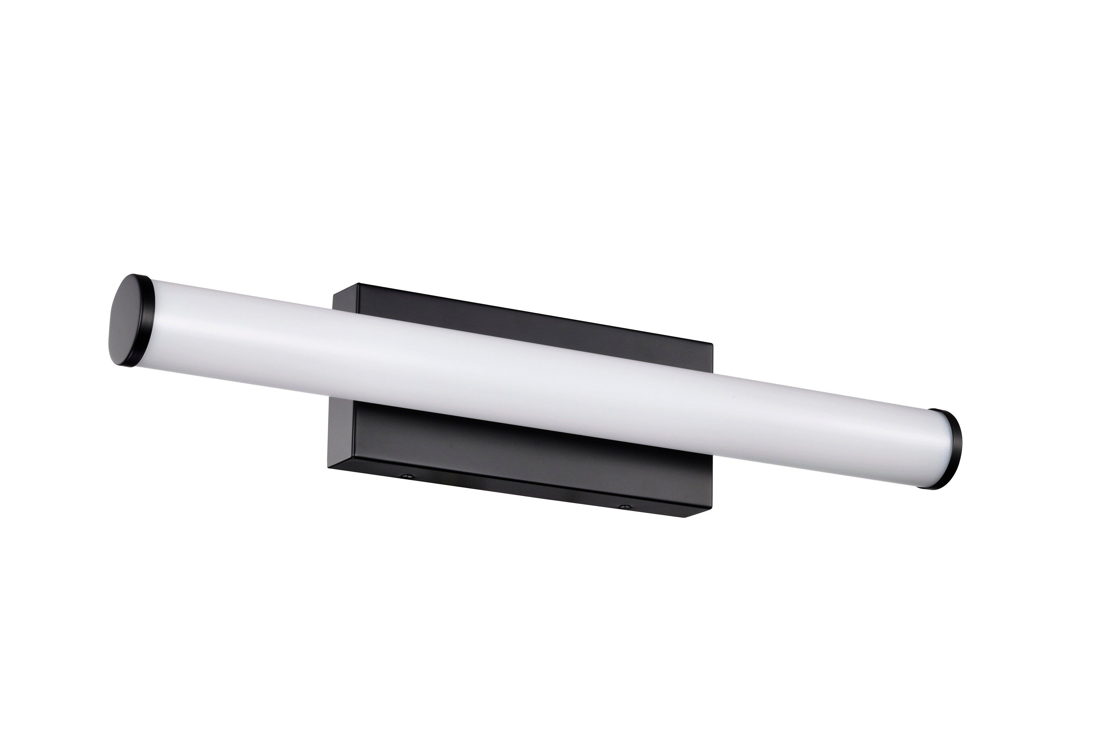 Miseno Matte Black LED Vanity Fixture in Matte Black 