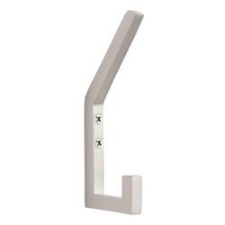 ELTER MODERN BRASS DOUBLE HOOK - BRUSHED NICKEL