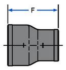8 in.x 3 in. HP NH Short Inc Reducer