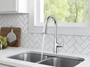 Single Handle Pull Down Kitchen Faucet in Polished Chrome 