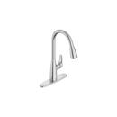 Single Handle Pull Down Kitchen Faucet in Stainless Steel