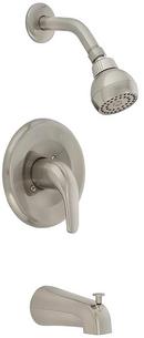 One Handle Single Function Bathtub & Shower Faucet in Brushed Nickel (Trim Only) 