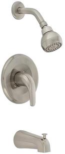 One Handle Single Function Bathtub & Shower Faucet in Brushed Nickel (Trim Only)