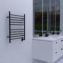 Amba Products Matte Black 24-3/8 x 33-1/2 in. Wall Mount Towel Warmer 