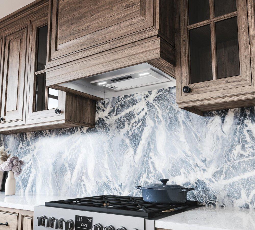 Tornado Mini 21 in. Energy Star LED Insert in Stainless Steel 