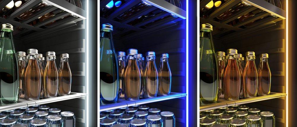 24 in. Single Zone Under Cabinet Beverage Cooler in Stainless Steel with Reversible Door 