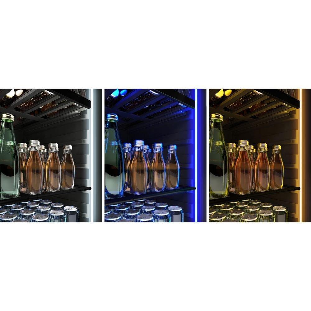24 in. Single Zone Under Counter Panel Ready Beverage Cooler 