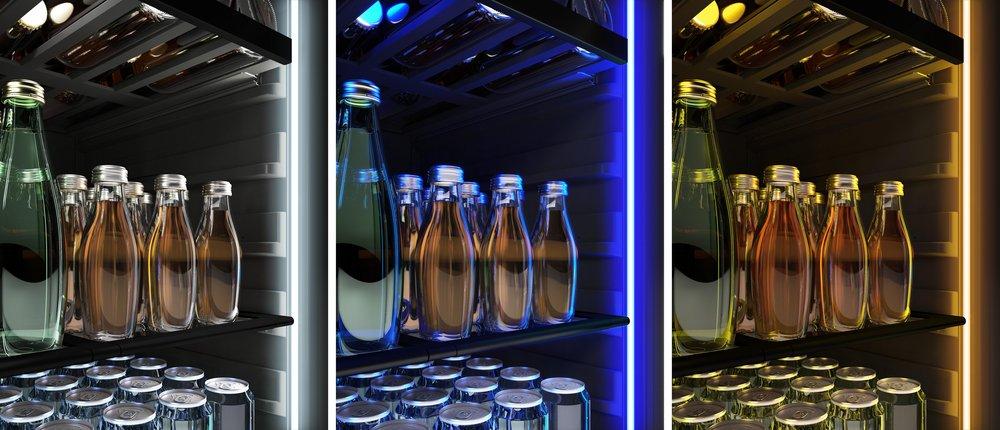 24 in. Single Zone Under Counter Panel Ready Beverage Cooler 