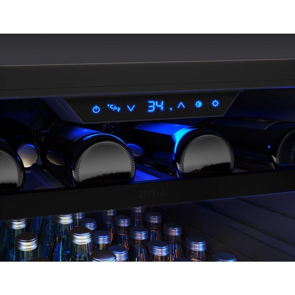 24 in. Single Zone Under Counter Panel Ready Beverage Cooler 