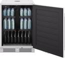 24 in. Single Zone Under Counter Outdoor Kegerator & Beverage Cooler in Stainless Steel with Reversible Door 