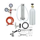 Kegerator Single Tap Kit with CO2 in Stainless Steel 