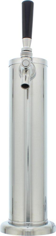 Kegerator Single Tap Kit with CO2 in Stainless Steel 