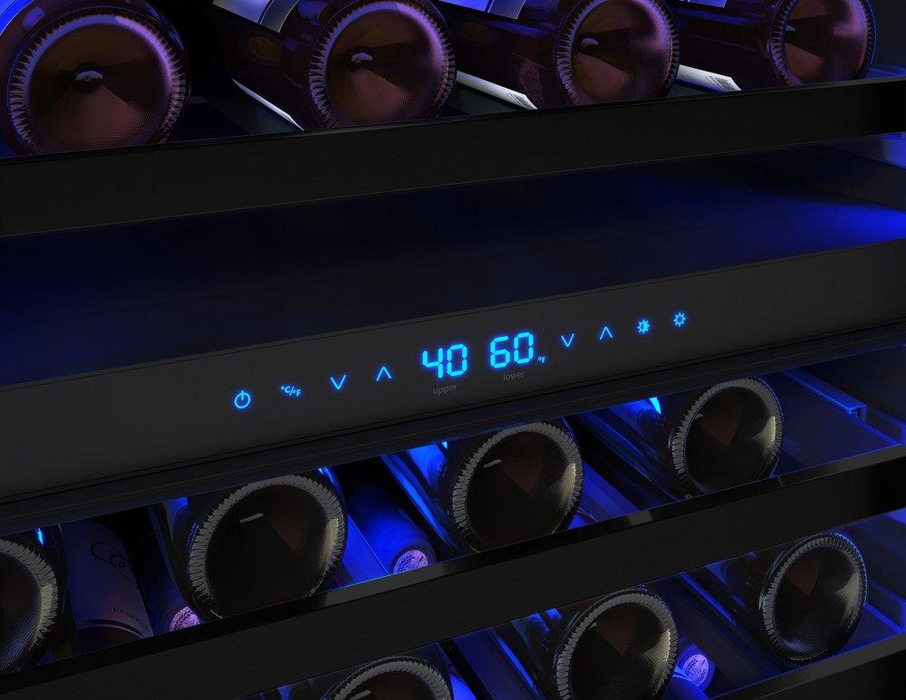 24 in. Dual Zone Under Counter Panel-Ready Wine Coole 