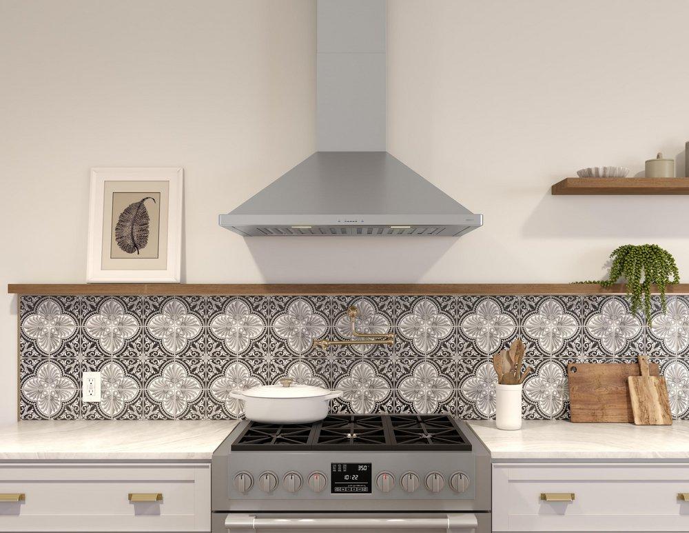 Siena 30 in. Energy Star LED Hood in Stainless Steel 