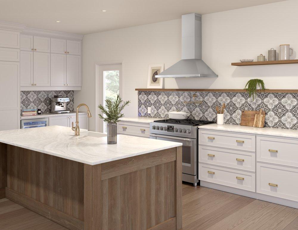 Siena 36 in. Energy Star LED Hood in Stainless Steel 