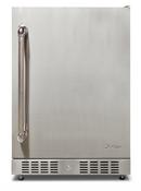 22-11/4 in. 15A 5.5 cu. ft. Compact Outdoor Refrigerator in Stainless Steel