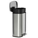 13.2 gal Stainless Steel Soft Step Trash Can w/ Odor Filter & Removable Inner Bucket 