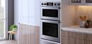 30 DOUBLE WALL OVEN STEAM SILVER 