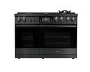 Dacor Graphite Stainless Steel 47-7/8 x 27-1/2 x 36-1/8 in. 22000 BTU 4.8 cu. ft. 6-Burner Gas Sealed Freestanding Range 