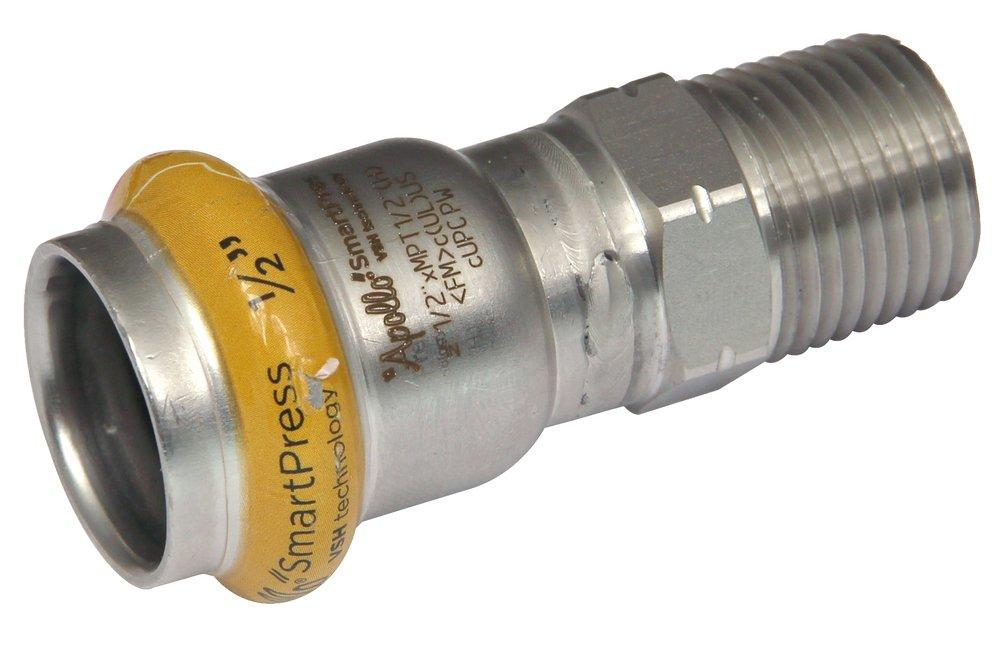 2 316 SS ADPT - MALE P X MPT WITH HNBR SEALING ELEMENT 