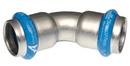 3/4 316 SS 45 ELBOW P X P WITH FKM SEALING ELEMENT 