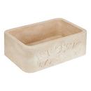 33 SILBURY IVY MARBLE FARMHOUSE SINK - EGYPTIAN CREAM 