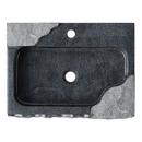 ARDWICK RECTANGULAR GRANITE VESSEL SINK - BLUE GRAY 