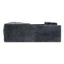 21-3/4 in. Vessel Mount Rectangular Granite Bathroom Sink in Blue Grey 
