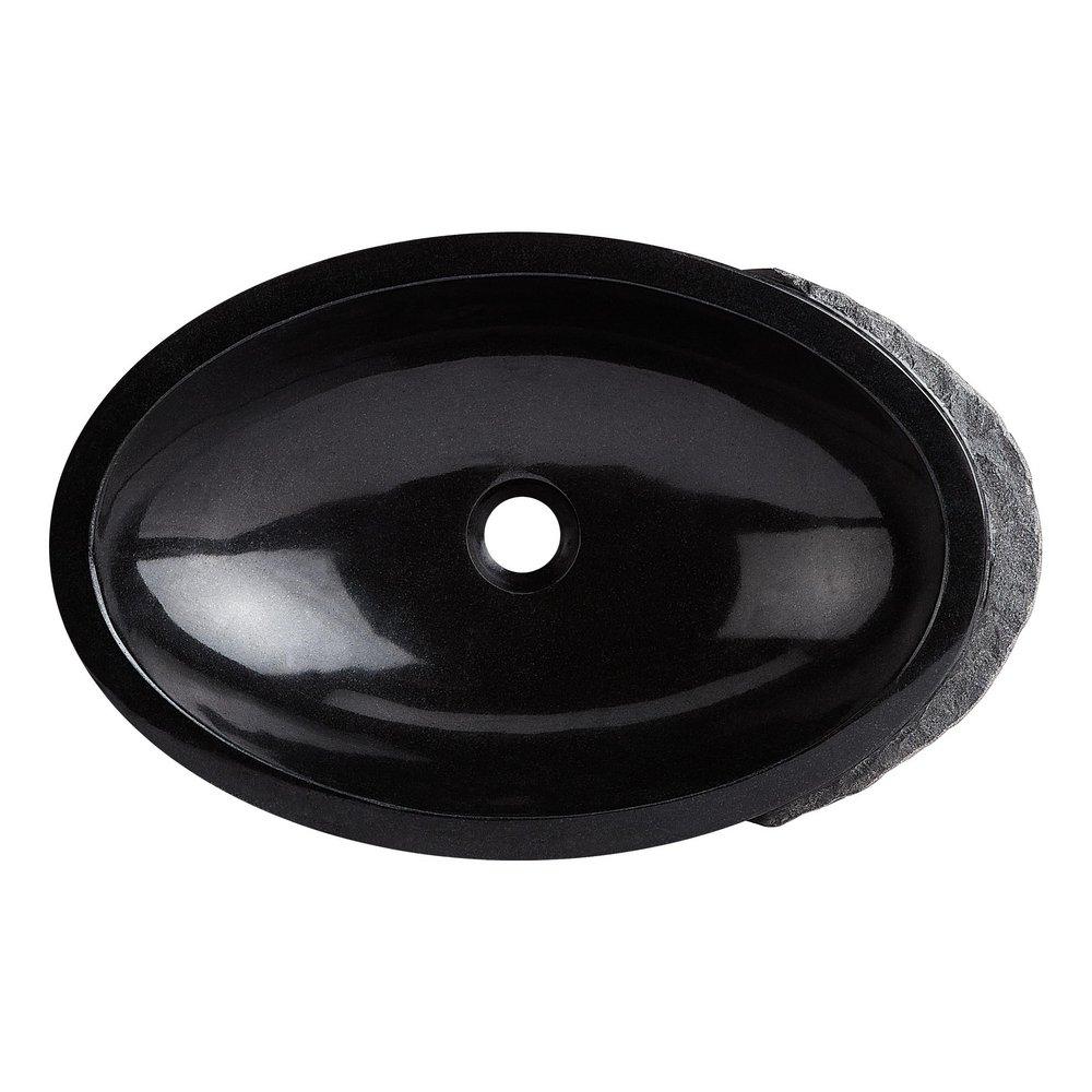 TARRYTON GRANITE VESSEL SINK - CHINA BLACK 