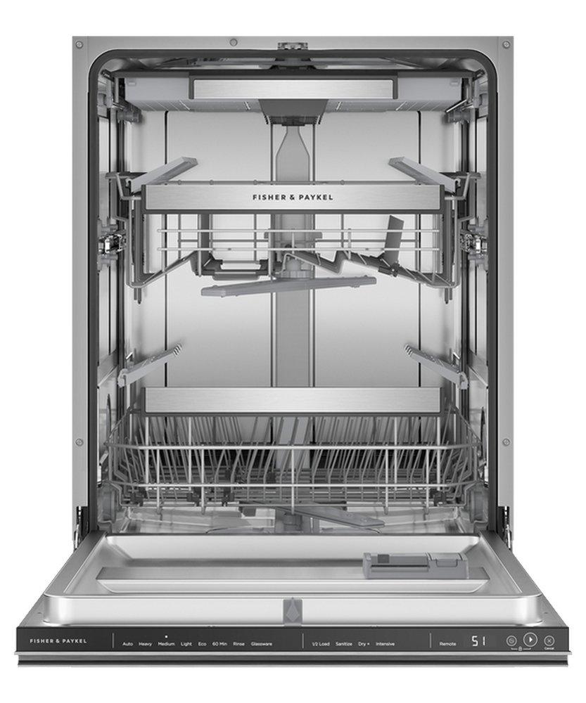 Fisher & Paykel Stainless Steel 23-1/2 x 22-5/8 in. 3.2 gal Dishwasher 
