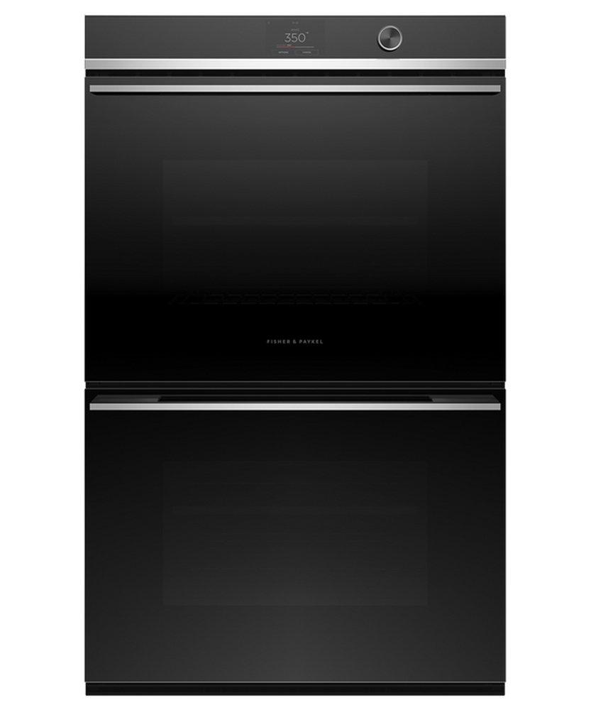 Fisher & Paykel Stainless Steel 29-15/16 in. 8.2 cu. ft. 39A Drop Down Wall Mount Double Oven 
