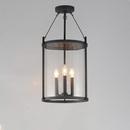 Maxim Lighting&reg; Black 40W 3-Light Candelabra E-12 Incandescent Outdoor Pendant 
