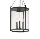 Maxim Lighting&reg; Black 40W 3-Light Candelabra E-12 Incandescent Outdoor Pendant 