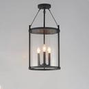 Maxim Lighting&reg; Black 40W 3-Light Candelabra E-12 Incandescent Outdoor Pendant 