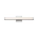 16W 1-Light Vanity Fixture in Satin Nickel