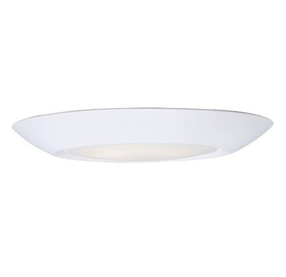 Maxim Lighting&reg; White 1-1/4 x 6 in. 11W 1-Light Integrated LED Flush Mount Ceiling Fixture 