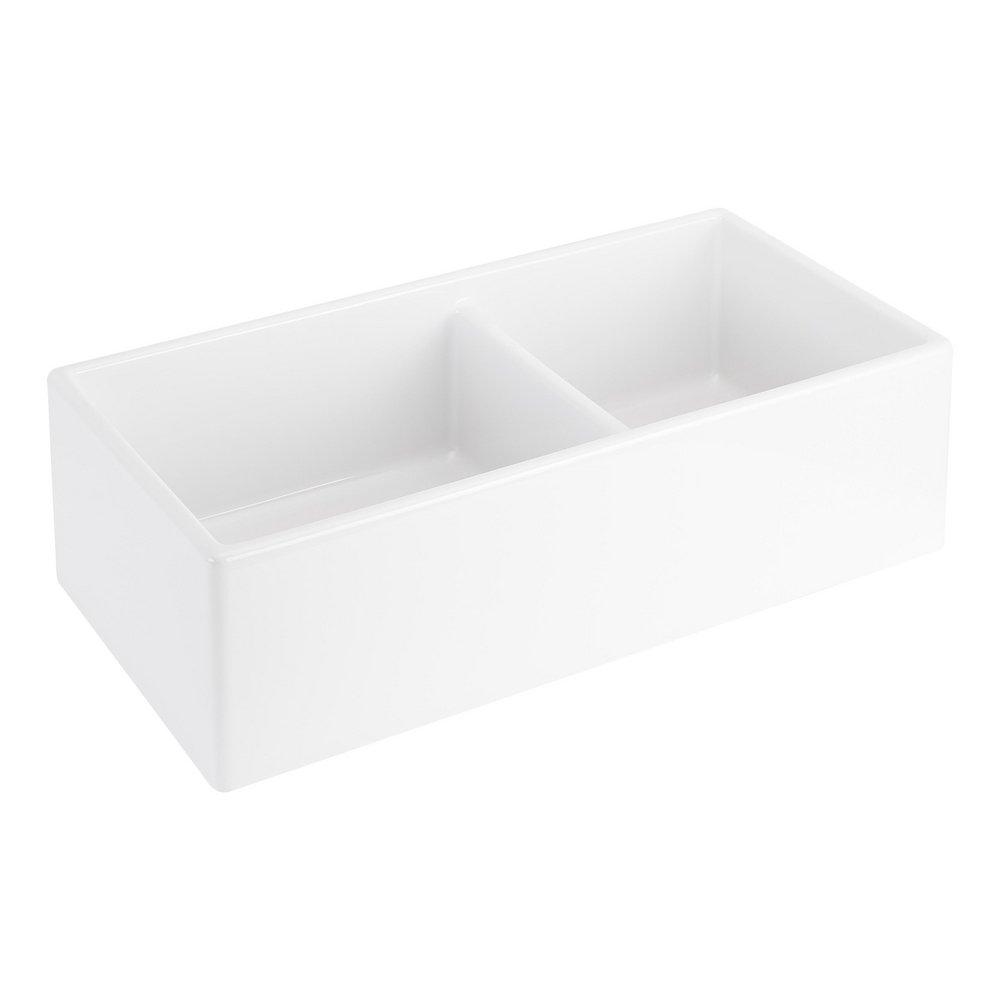 36X18 2B FIRECLAY APRN KITC SINK WHITE 