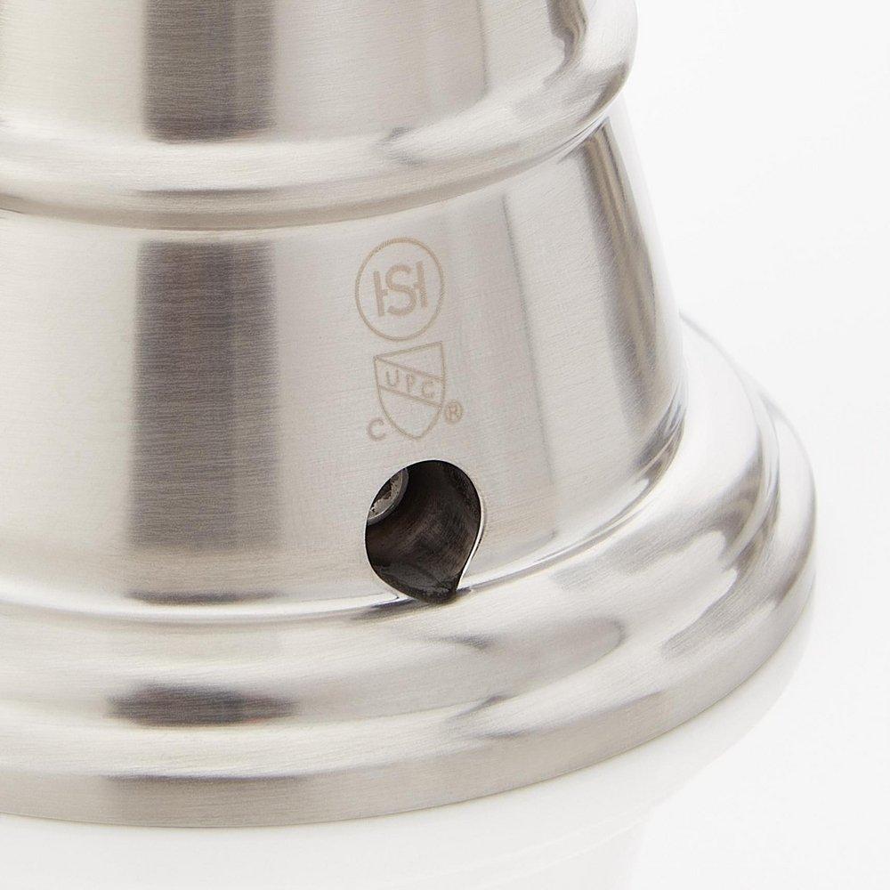 Signature Hardware Brushed Nickel Two Handle Roman Tub Filler Faucet with Hand Shower (Trim Only) 