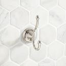 1-Hook Robe Hook in Polished Nickel