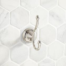 Robe Hook in Polished Nickel
